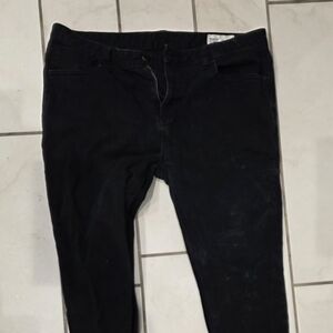 Denim&Co Black Skinny Jeans for Men